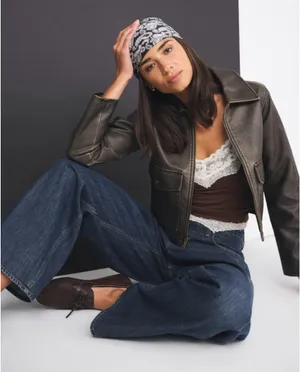 Abercrombie Curve Love Low Rise Ultra Loose Jean thumbnail 1