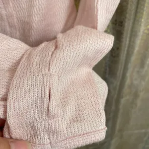 Free People Pink Nectar Sloane Henley Long Sleeve Bodysuit, XS thumbnail 6