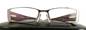 Authentic Fendi Optical Purple Rectangular Eyeglasses thumbnail 1