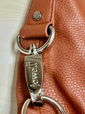 Jewell by Thirty-One - shoulder tote bag in Cognac Woods Pebble thumbnail 2