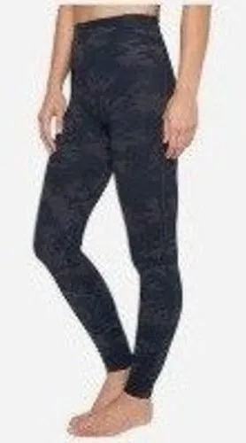 866 | Spanx Look at Me Now Seamless Camo Leggings‎ Black Women Medium thumbnail 1