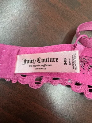 Juicy Couture Pink Push Up Bra Size 34B thumbnail 7