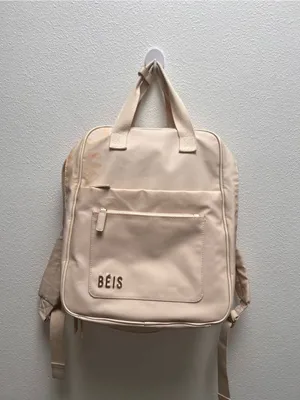 Beis The Expandable Backpack 
in Beige thumbnail 2