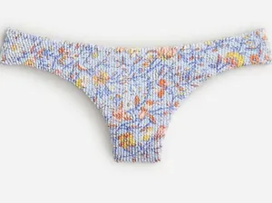 J.Crew Scrunchie Hipster Bikini Bottom Afternoon Floral Beach Plus Size 3X NWT thumbnail 2
