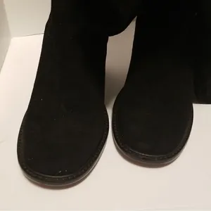 Kelsi Dagger OTK Logan Black Suede Anthropologie Chunky Soles Size 6.5. ‎ B87 thumbnail 7