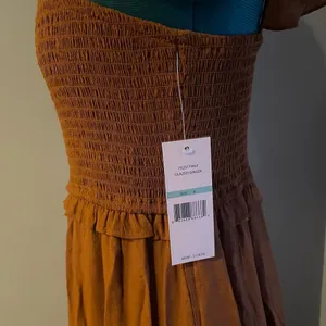 Nanette Lepore Rust Orange Glazed Ginger Cottage Tiered Ruffle Maxi‎ Dress NWT 8 thumbnail 9
