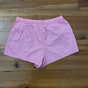 Victorias Secret Pink Fan Shell Print Pajama Shorts Womens Size Medium thumbnail 5