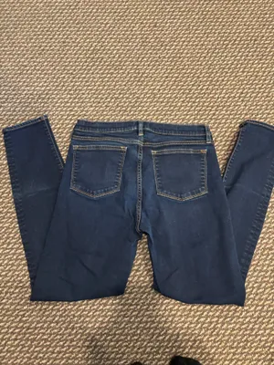 Crew Dark Wash Skinny Jeans Size 29/30 thumbnail 3