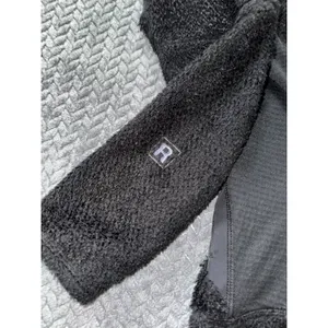 Patagonia Women's Black R1 Polartec Power Grid Full-Zip Fleece Jacket Sz Medium thumbnail 4