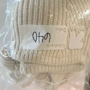 J.Crew White Ivory Chunky Knit Turtleneck Sweater Pullover‎ Wool Blend XS thumbnail 6