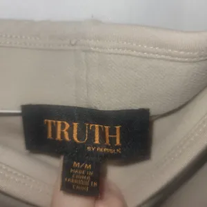 Truth by Republic Beige Pull-On Flare Stretch Knit Lounge Pants Women’s Size M thumbnail 11