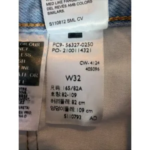 Levi's Levi Strauss 501 Shorts High Rise Tattered Distressed 32 womens large NWT thumbnail 12