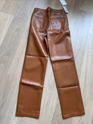 Aritzia leather faux pants thumbnail 4
