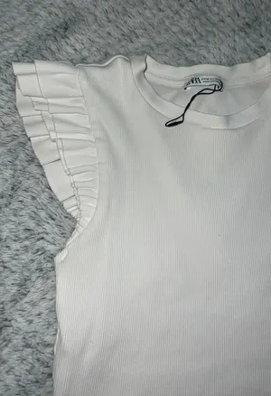 Zara Tank White thumbnail 2