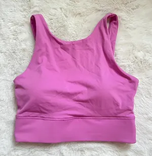 Crop top workout tank Pink thumbnail 1