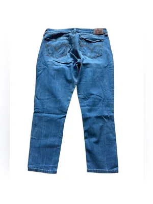 Levi's Blue Denim Jeans Women's Size 32 thumbnail 2