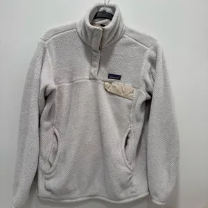 Patagonia Women's Re-Tool Snap-T Pullover Fleece Top -‎ Polartec Thermal M thumbnail 2