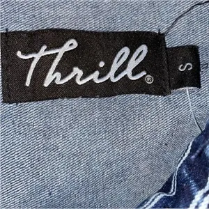 Thrill Sleeveless Denim Top(Size Small) thumbnail 4