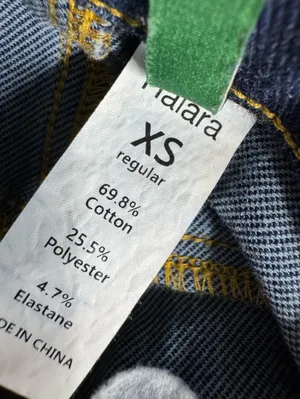 Halara Flex High Waisted Pockets Rolled Hem Wide Leg Washed Casual Jeans Size XS thumbnail 8