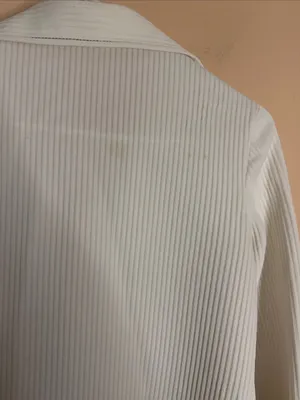 Cream Ribbed Button thumbnail 5
