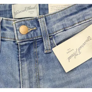 NWT Universal Thread High-Rise Skinny Jeans 88008499 Light Wash Blue 00 Short thumbnail 5