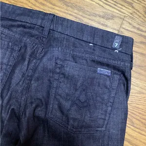 7 for all mankind Lexie “A” pocket. Size 29 Midrise Dark Wash thumbnail 3