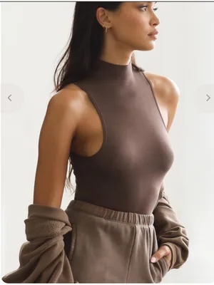 Joah Brown Top, NWT! thumbnail 1