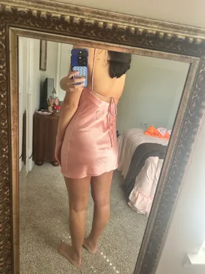 Boutique backless dress Pink thumbnail 2