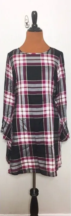 Loft Plaid Dress 2P‎ thumbnail 1