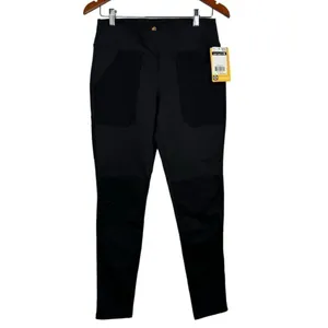 Carhartt Force Utility Black Knit Farm Thick Leggings Size S NWT‎ thumbnail 3