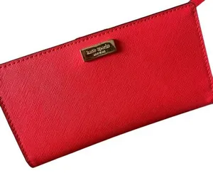 Kate Spade Saffiano Pink Leather Bi Fold Wallet thumbnail 1