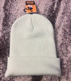 Beanie With Flowers thumbnail 3
