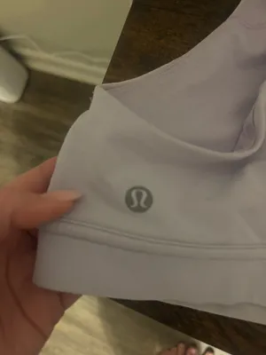 Lavender Lululemon Bra thumbnail 3