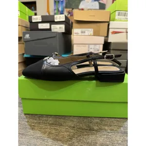 Sam Edelman Kara slingback flats featuring a square cap‎ toe Size 6 thumbnail 3