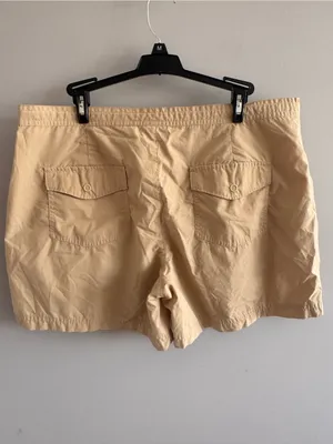 Columbia PFG Women's‎ Khaki Fishing Water Outdoors Swim Shorts size Large thumbnail 3