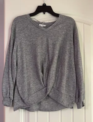 For The Republic Grey Sweater thumbnail 2