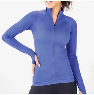 Ribbed Seamless Jacket Fabletics thumbnail 1