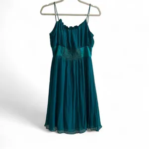 Alice&Trixie Silk Seafoam Green Aquamarine Blue Y2K Party Dress Homecoming Sz M thumbnail 3
