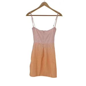 House of CB London Mini Dress XS Pink‎ Peach Ombre Bodycon Party Cocktail Sexy thumbnail 2
