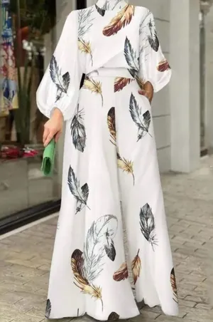 Feather Me Not Jumpsuit NWOT Multiple Size XL thumbnail 1
