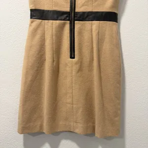 Club Monaco Size-0 Womens Dress Wool‎ Blend Lined with Leather Trim thumbnail 10