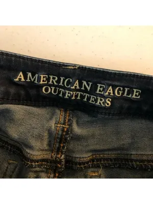 American Eagle Womens Jeans Jegging Super Stretch Dark Wash Size 4 thumbnail 3