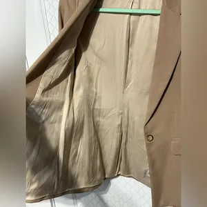 Reformation major blazer khaki tan brown small thumbnail 7