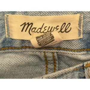 Madewell The Curvy Perfect‎ Vintage Jean Light Wash High Rise Mom Cotton Size 26 thumbnail 3