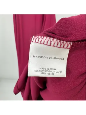 ModCloth Burgundy Maxi Dress Off Shoulder Ruffle Top Knit Size Medium thumbnail 5