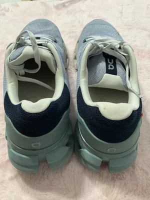 On Cloudflyer Women's Light Blue Ankle Sneakers c138 Size 8 thumbnail 5