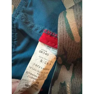 Women's Teal Scrub Set with Camouflage Waistband Pants Sz S thumbnail 5