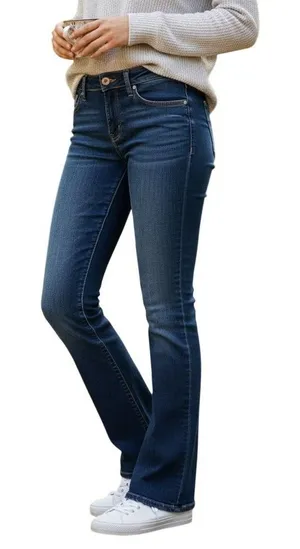 Silver Jeans Suki Bootcut Womens 29/33 Dark Wash Excellent Mid Rise thumbnail 1