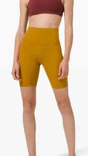 Lululemon Align Short 8" Gold Spice Size 4 NWOT thumbnail 1