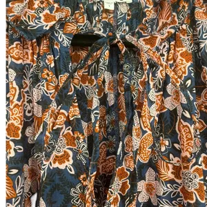 Anthropologie Sundry‎ Boho Floral Print Long Sleeve Tiered Mini Dress Size Small thumbnail 8